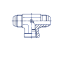 T-образные с внутренней резьбой NPTF