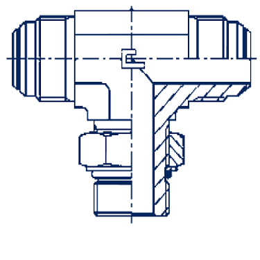 T-образные BSP, уплотнение тип A
