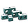 Double pipe fasteners