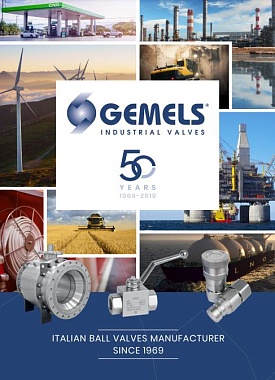 Gemels ball valves and valves catalog 2019