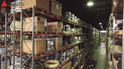 Our warehouse in St. Petersburg