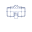 Прямой адаптер BSPT