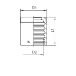 1SN/2SN/2SC couplings without stripping