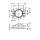 BRACKET SAE 6000 (HALF FLANGE)