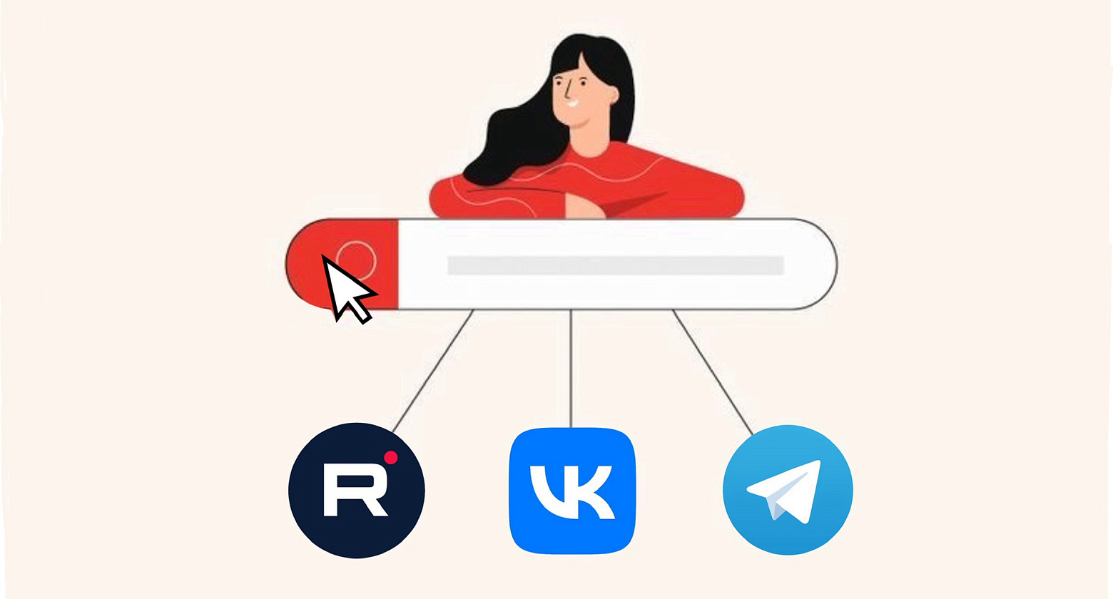Hydravia in social networks Hydravia in social networks